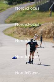 23.07.2024, Premanon, France (FRA): Jules Lapierre (FRA) - Cross-Country summer training, Premanon (FRA). www.nordicfocus.com. © Manzoni/NordicFocus. Every downloaded picture is fee-liable.