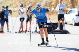 23.07.2024, Premanon, France (FRA): Lucas Chanavat (FRA) - Cross-Country summer training, Premanon (FRA). www.nordicfocus.com. © Manzoni/NordicFocus. Every downloaded picture is fee-liable.