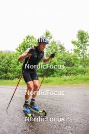 21.06.2024, Les Diablerets, Switzerland (SUI): Valerio Grond (SUI) - Cross-Country summer training, Les Diablerets (SUI). www.nordicfocus.com. © Manzoni/NordicFocus. Every downloaded picture is fee-liable.