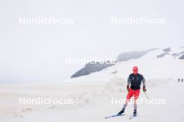 22.06.2024, Les Diablerets, Switzerland (SUI): Antonin Savary (SUI) - Cross-Country summer training on the Glacier 3000, Les Diablerets (SUI). www.nordicfocus.com. © Manzoni/NordicFocus. Every downloaded picture is fee-liable.