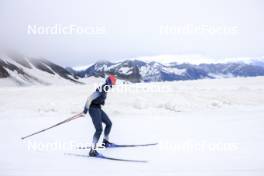 22.06.2024, Les Diablerets, Switzerland (SUI): Roman Schaad (SUI) - Cross-Country summer training on the Glacier 3000, Les Diablerets (SUI). www.nordicfocus.com. © Manzoni/NordicFocus. Every downloaded picture is fee-liable.