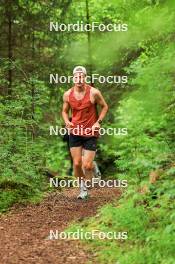 21.06.2024, Les Diablerets, Switzerland (SUI): Ilan Pittier (SUI) - Cross-Country summer training, Les Diablerets (SUI). www.nordicfocus.com. © Manzoni/NordicFocus. Every downloaded picture is fee-liable.