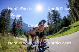 06.08.2024, Lenzerheide, Switzerland (SUI): Roman Alder (SUI) - Cross-Country summer training, Lenzerheide (SUI). www.nordicfocus.com. © Manzoni/NordicFocus. Every downloaded picture is fee-liable.