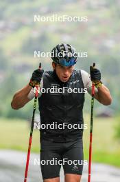 21.06.2024, Les Diablerets, Switzerland (SUI): Valerio Grond (SUI) - Cross-Country summer training, Les Diablerets (SUI). www.nordicfocus.com. © Manzoni/NordicFocus. Every downloaded picture is fee-liable.