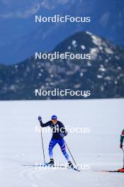 14.10.2024, Ramsau am Dachstein, Austria (AUT): Francesco De Fabiani (ITA) - Cross-Country summer training, Dachsteinglacier, Ramsau am Dachstein (AUT). www.nordicfocus.com. © Manzoni/NordicFocus. Every downloaded picture is fee-liable.