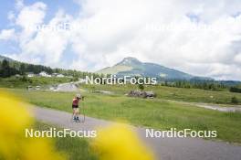 09.07.2024, Lavaze, Italy (ITA): Nadine Faehndrich (SUI) - Cross-Country summer training, Lavaze (ITA). www.nordicfocus.com. © Vanzetta/NordicFocus. Every downloaded picture is fee-liable.