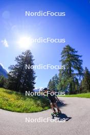 04.06.2024, Lenzerheide, Switzerland (SUI): Pierrick Cottier (SUI) - Cross-Country training, Lenzerheide (SUI). www.nordicfocus.com. © Manzoni/NordicFocus. Every downloaded picture is fee-liable.