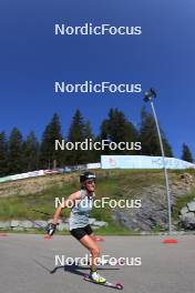 18.07.2024, Lenzerheide, Switzerland (SUI): Lea Fischer (SUI) - Cross-Country summer training, Lenzerheide (SUI). www.nordicfocus.com. © Manzoni/NordicFocus. Every downloaded picture is fee-liable.