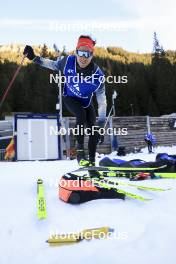 07.11.2024, Davos, Switzerland (SUI): Candide Pralong (SUI) - Cross-Country training, snowfarming track, Davos (SUI). www.nordicfocus.com. © Manzoni/NordicFocus. Every downloaded picture is fee-liable.