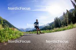 15.08.2024, Ulrichen, Switzerland (SUI): Jan-Friedrich Doerks (GER) - Cross-Country summer training, Ulrichen (SUI). www.nordicfocus.com. © Manzoni/NordicFocus. Every downloaded picture is fee-liable.