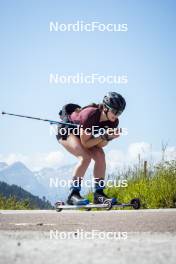 09.07.2024, Lavaze, Italy (ITA): Nicole Monsorno (ITA) - Cross-Country summer training, Lavaze (ITA). www.nordicfocus.com. © Vanzetta/NordicFocus. Every downloaded picture is fee-liable.