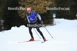 07.11.2024, Davos, Switzerland (SUI): Jonas Baumann (SUI) - Cross-Country training, snowfarming track, Davos (SUI). www.nordicfocus.com. © Manzoni/NordicFocus. Every downloaded picture is fee-liable.