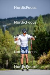 21.09.2024, Font-Romeu, France (FRA): Richard Jouve (FRA) - Cross-Country summer training, Font-Romeu (FRA). www.nordicfocus.com. © Authamayou/NordicFocus. Every downloaded picture is fee-liable.