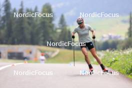 15.08.2024, Ulrichen, Switzerland (SUI): Victoria Carl (GER) - Cross-Country summer training, Ulrichen (SUI). www.nordicfocus.com. © Manzoni/NordicFocus. Every downloaded picture is fee-liable.