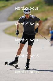 23.07.2024, Premanon, France (FRA): Remi Bourdin (FRA) - Cross-Country summer training, Premanon (FRA). www.nordicfocus.com. © Manzoni/NordicFocus. Every downloaded picture is fee-liable.