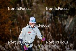 05.11.2024, Bessans, France (FRA): Hugo Lapalus (FRA) - Cross-Country summer training, Bessans (FRA). www.nordicfocus.com. © Authamayou/NordicFocus. Every downloaded picture is fee-liable.