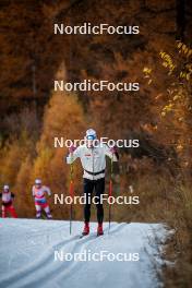 05.11.2024, Bessans, France (FRA): Hugo Lapalus (FRA) - Cross-Country summer training, Bessans (FRA). www.nordicfocus.com. © Authamayou/NordicFocus. Every downloaded picture is fee-liable.