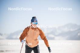 19.06.2024, Tignes, France (FRA): Maelle Veyre (FRA) - Cross-Country summer training, Tignes (FRA). www.nordicfocus.com. © Authamayou/NordicFocus. Every downloaded picture is fee-liable.