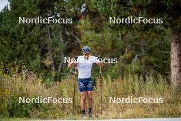 21.09.2024, Font-Romeu, France (FRA): Richard Jouve (FRA) - Cross-Country summer training, Font-Romeu (FRA). www.nordicfocus.com. © Authamayou/NordicFocus. Every downloaded picture is fee-liable.