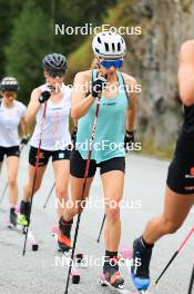 14.08.2024, Ulrichen, Switzerland (SUI): Pia Fink (GER) - Cross-Country summer training, Ulrichen (SUI). www.nordicfocus.com. © Manzoni/NordicFocus. Every downloaded picture is fee-liable.