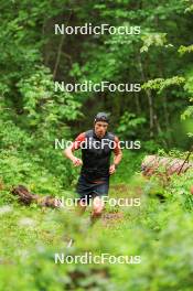 21.06.2024, Les Diablerets, Switzerland (SUI): Janik Riebli (SUI) - Cross-Country summer training, Les Diablerets (SUI). www.nordicfocus.com. © Manzoni/NordicFocus. Every downloaded picture is fee-liable.