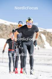 19.06.2024, Tignes, France (FRA): Arnaud Chautemps (FRA) - Cross-Country summer training, Tignes (FRA). www.nordicfocus.com. © Authamayou/NordicFocus. Every downloaded picture is fee-liable.