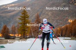 09.11.2024, Bessans, France (FRA): Hugo Lapalus (FRA) - Cross-Country summer training, Bessans (FRA). www.nordicfocus.com. © Authamayou/NordicFocus. Every downloaded picture is fee-liable.