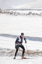 19.06.2024, Tignes, France (FRA): Mathis Desloges (FRA) - Cross-Country summer training, Tignes (FRA). www.nordicfocus.com. © Authamayou/NordicFocus. Every downloaded picture is fee-liable.