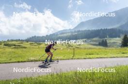 09.07.2024, Lavaze, Italy (ITA): Nicole Monsorno (ITA) - Cross-Country summer training, Lavaze (ITA). www.nordicfocus.com. © Vanzetta/NordicFocus. Every downloaded picture is fee-liable.