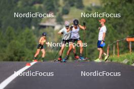 15.08.2024, Ulrichen, Switzerland (SUI): Laura Gimmler (GER) - Cross-Country summer training, Ulrichen (SUI). www.nordicfocus.com. © Manzoni/NordicFocus. Every downloaded picture is fee-liable.