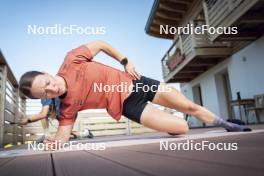 09.07.2024, Lavaze, Italy (ITA): Nadine Faehndrich (SUI) - Cross-Country summer training, Lavaze (ITA). www.nordicfocus.com. © Vanzetta/NordicFocus. Every downloaded picture is fee-liable.