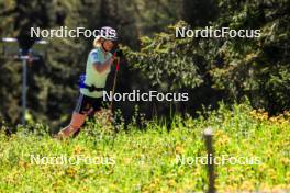 04.06.2024, Lenzerheide, Switzerland (SUI): Victoria Carl (GER) - Cross-Country training, Lenzerheide (SUI). www.nordicfocus.com. © Manzoni/NordicFocus. Every downloaded picture is fee-liable.