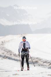 19.06.2024, Tignes, France (FRA): Juliette Ducordeau (FRA) - Cross-Country summer training, Tignes (FRA). www.nordicfocus.com. © Authamayou/NordicFocus. Every downloaded picture is fee-liable.