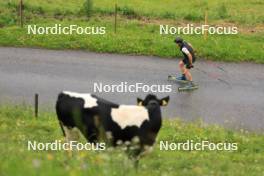 21.06.2024, Les Diablerets, Switzerland (SUI): Valerio Grond (SUI) - Cross-Country summer training, Les Diablerets (SUI). www.nordicfocus.com. © Manzoni/NordicFocus. Every downloaded picture is fee-liable.