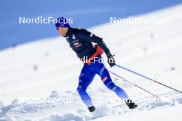 14.10.2024, Ramsau am Dachstein, Austria (AUT): Federico Pellegrino (ITA) - Cross-Country summer training, Dachsteinglacier, Ramsau am Dachstein (AUT). www.nordicfocus.com. © Manzoni/NordicFocus. Every downloaded picture is fee-liable.