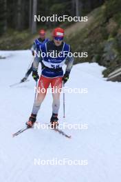 06.11.2024, Davos, Switzerland (SUI): Luc Cottier (SUI) - Cross-Country training, snowfarming track, Davos (SUI). www.nordicfocus.com. © Manzoni/NordicFocus. Every downloaded picture is fee-liable.