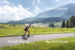 09.07.2024, Lavaze, Italy (ITA): Nicole Monsorno (ITA) - Cross-Country summer training, Lavaze (ITA). www.nordicfocus.com. © Vanzetta/NordicFocus. Every downloaded picture is fee-liable.