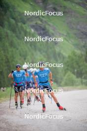 19.06.2024, Tignes, France (FRA): Hugo Lapalus (FRA) - Cross-Country summer training, Tignes (FRA). www.nordicfocus.com. © Authamayou/NordicFocus. Every downloaded picture is fee-liable.