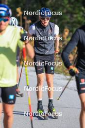 12.10.2024, Ramsau am Dachstein, Austria (AUT): Luca Petzold (GER) - Cross-Country summer training, Ramsau am Dachstein (AUT). www.nordicfocus.com. © Manzoni/NordicFocus. Every downloaded picture is fee-liable.