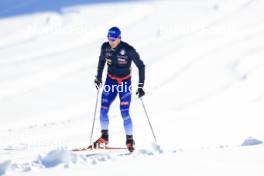 14.10.2024, Ramsau am Dachstein, Austria (AUT): Federico Pellegrino (ITA) - Cross-Country summer training, Dachsteinglacier, Ramsau am Dachstein (AUT). www.nordicfocus.com. © Manzoni/NordicFocus. Every downloaded picture is fee-liable.