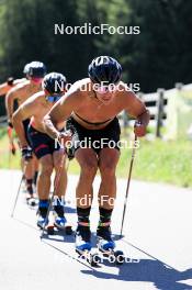 06.08.2024, Lenzerheide, Switzerland (SUI): Roman Schaad (SUI) - Cross-Country summer training, Lenzerheide (SUI). www.nordicfocus.com. © Manzoni/NordicFocus. Every downloaded picture is fee-liable.