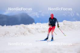 22.06.2024, Les Diablerets, Switzerland (SUI): Antonin Savary (SUI) - Cross-Country summer training on the Glacier 3000, Les Diablerets (SUI). www.nordicfocus.com. © Manzoni/NordicFocus. Every downloaded picture is fee-liable.