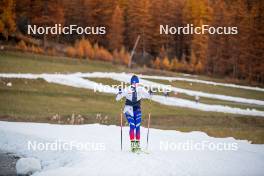 05.11.2024, Bessans, France (FRA): Liv Coupat (FRA) - Cross-Country summer training, Bessans (FRA). www.nordicfocus.com. © Authamayou/NordicFocus. Every downloaded picture is fee-liable.