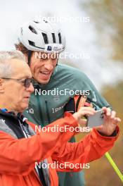 13.10.2024, Ramsau am Dachstein, Austria (AUT): Andrew Young (GBR) - Cross-Country summer training, Ramsau am Dachstein (AUT). www.nordicfocus.com. © Manzoni/NordicFocus. Every downloaded picture is fee-liable.