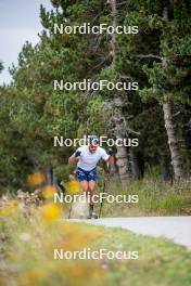 21.09.2024, Font-Romeu, France (FRA): Richard Jouve (FRA) - Cross-Country summer training, Font-Romeu (FRA). www.nordicfocus.com. © Authamayou/NordicFocus. Every downloaded picture is fee-liable.