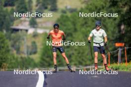 14.08.2024, Ulrichen, Switzerland (SUI): Albert Kuchler (GER) - Cross-Country summer training, Ulrichen (SUI). www.nordicfocus.com. © Manzoni/NordicFocus. Every downloaded picture is fee-liable.