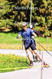 04.06.2024, Lenzerheide, Switzerland (SUI): Niklas Steiger (SUI) - Cross-Country training, Lenzerheide (SUI). www.nordicfocus.com. © Manzoni/NordicFocus. Every downloaded picture is fee-liable.