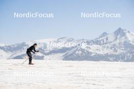 19.06.2024, Tignes, France (FRA): Juliette Ducordeau (FRA) - Cross-Country summer training, Tignes (FRA). www.nordicfocus.com. © Authamayou/NordicFocus. Every downloaded picture is fee-liable.