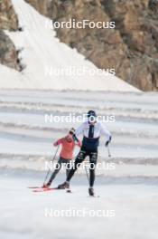 18.06.2024, Tignes, France (FRA): Maelle Veyre (FRA) - Cross-Country summer training, Tignes (FRA). www.nordicfocus.com. © Authamayou/NordicFocus. Every downloaded picture is fee-liable.