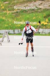 28.05.2024, Lenzerheide, Switzerland (SUI): Nicola Wigger (SUI) - Cross-Country training, Lenzerheide (SUI). www.nordicfocus.com. © Manzoni/NordicFocus. Every downloaded picture is fee-liable.